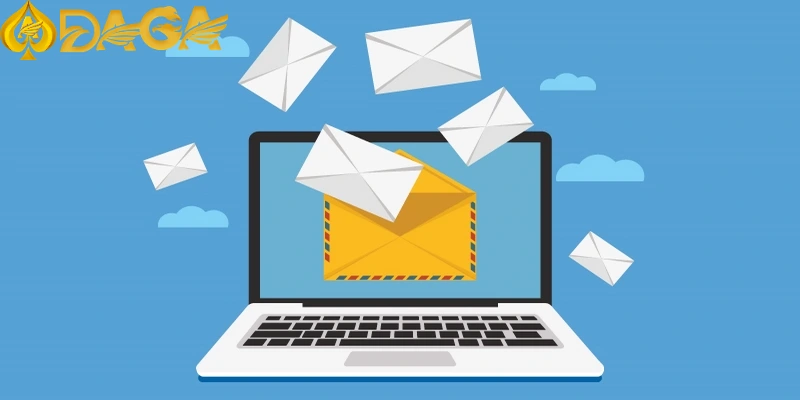 Gửi email trong trường hợp bet thủ cần được giải đáp chi tiết