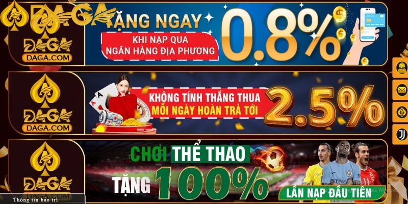 Chương trình khuyến mãi DAGA