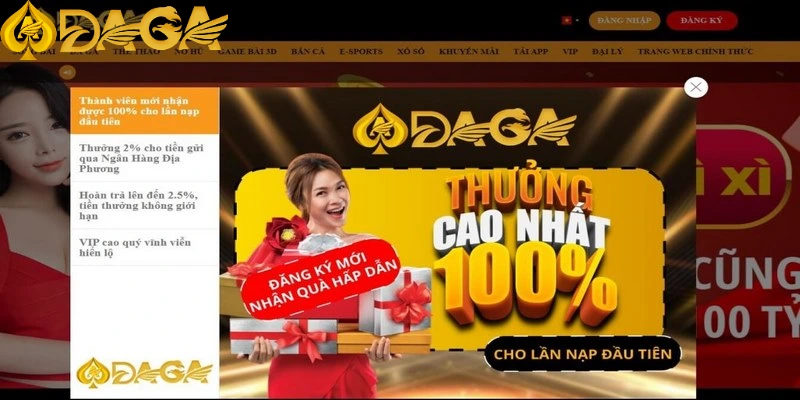 Hướng dẫn đăng ký tài khoản DAGA nhanh chóng